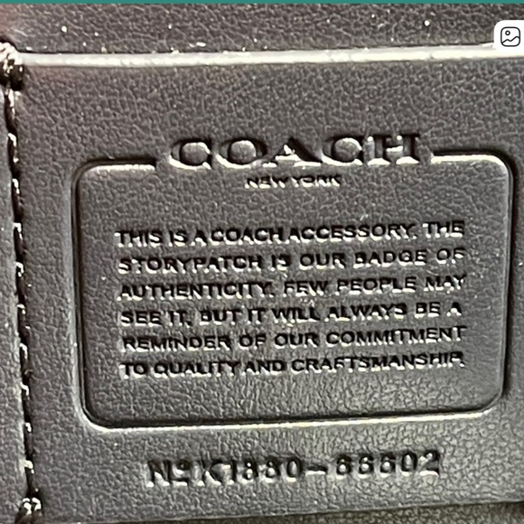 Coach Ombré Blue Pebbled Leather foldover Crossbody Bag EUC - Picture 2 of 9